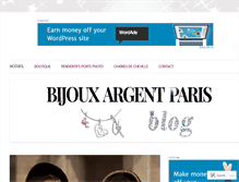 Tablet Screenshot of bijouxargentparis.com
